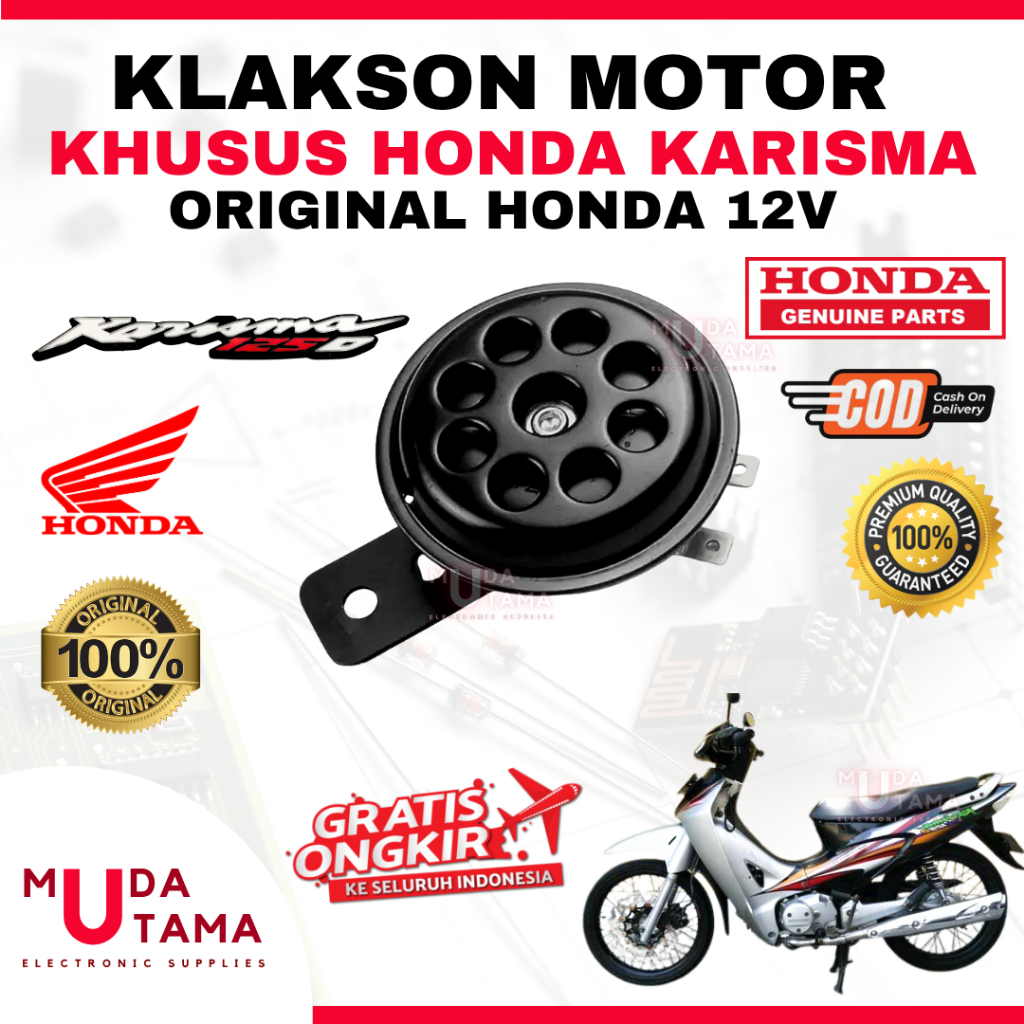 Klakson HONDA KARISMA - ORIGINAL HONDA | Klakson Motor HONDA KARISMA | Klakson KARISMA Original | Kl