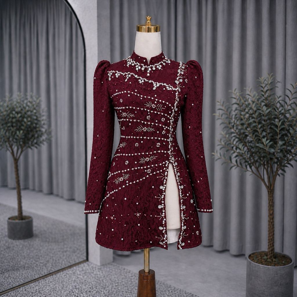 kebaya mewah terupdate/kebaya wisudah/kebaya lamaran/kebaya terbaru