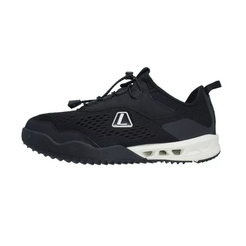Sepatu League Aquanos U Hitam Running Shoes Pria Wanita Sepatu Lari Cowo Cewe Original