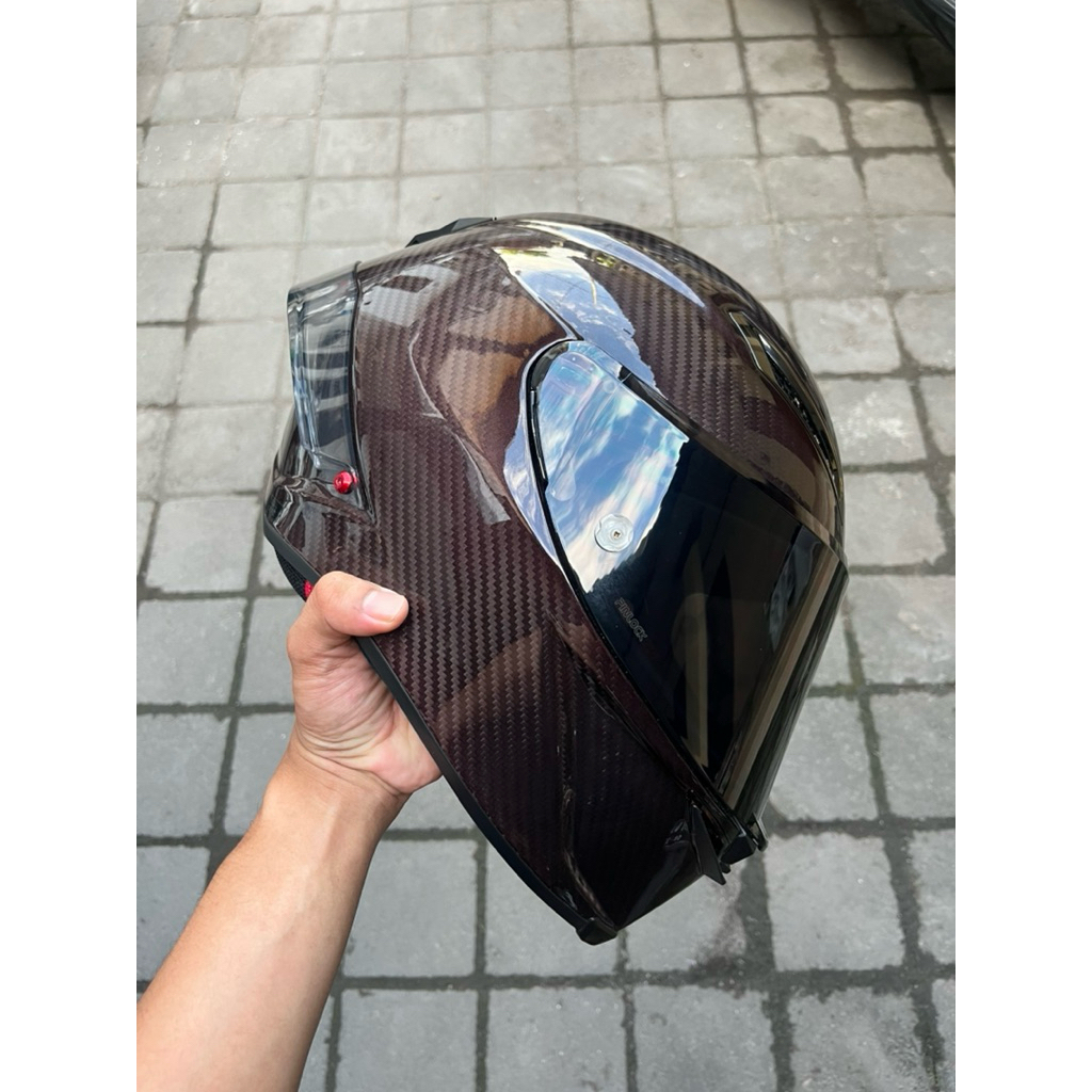 Agv Pista Gprr Mono Red Carbon