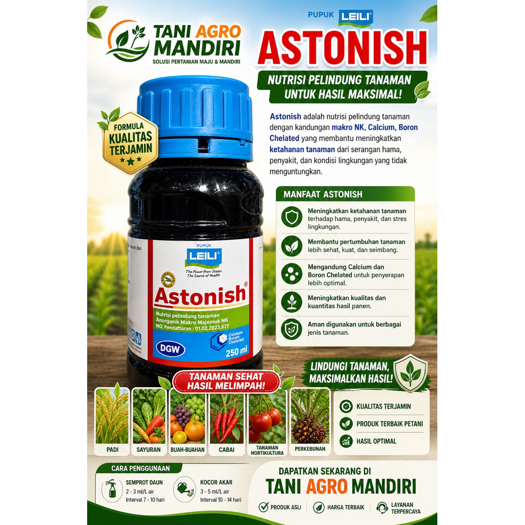 NUTRISI ASTONISH 250ML DGW