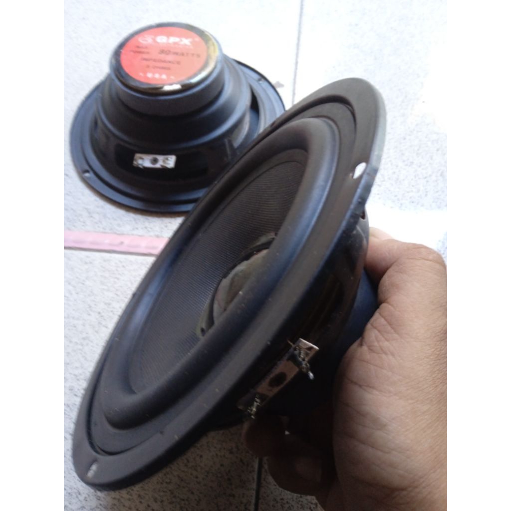 speaker woofer GPX  *USA* ex Speaker aktif 6inc, Harga sepasang