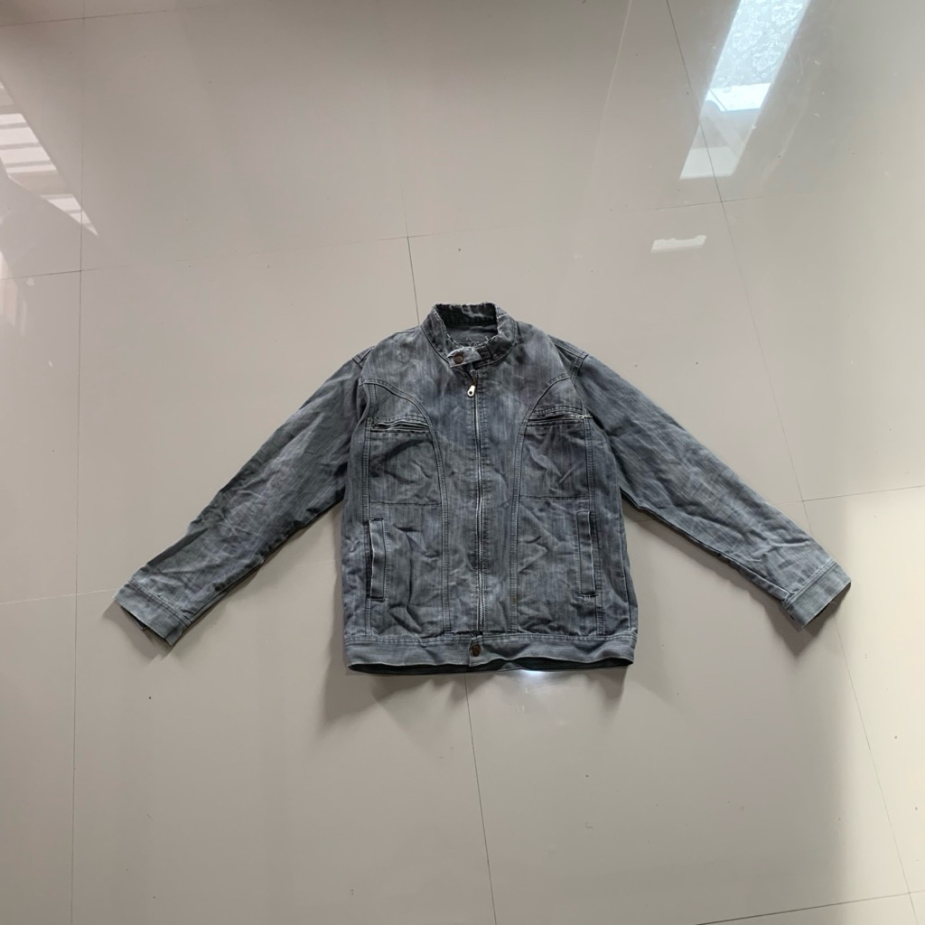 Work Jacket Denim Usa Vtg