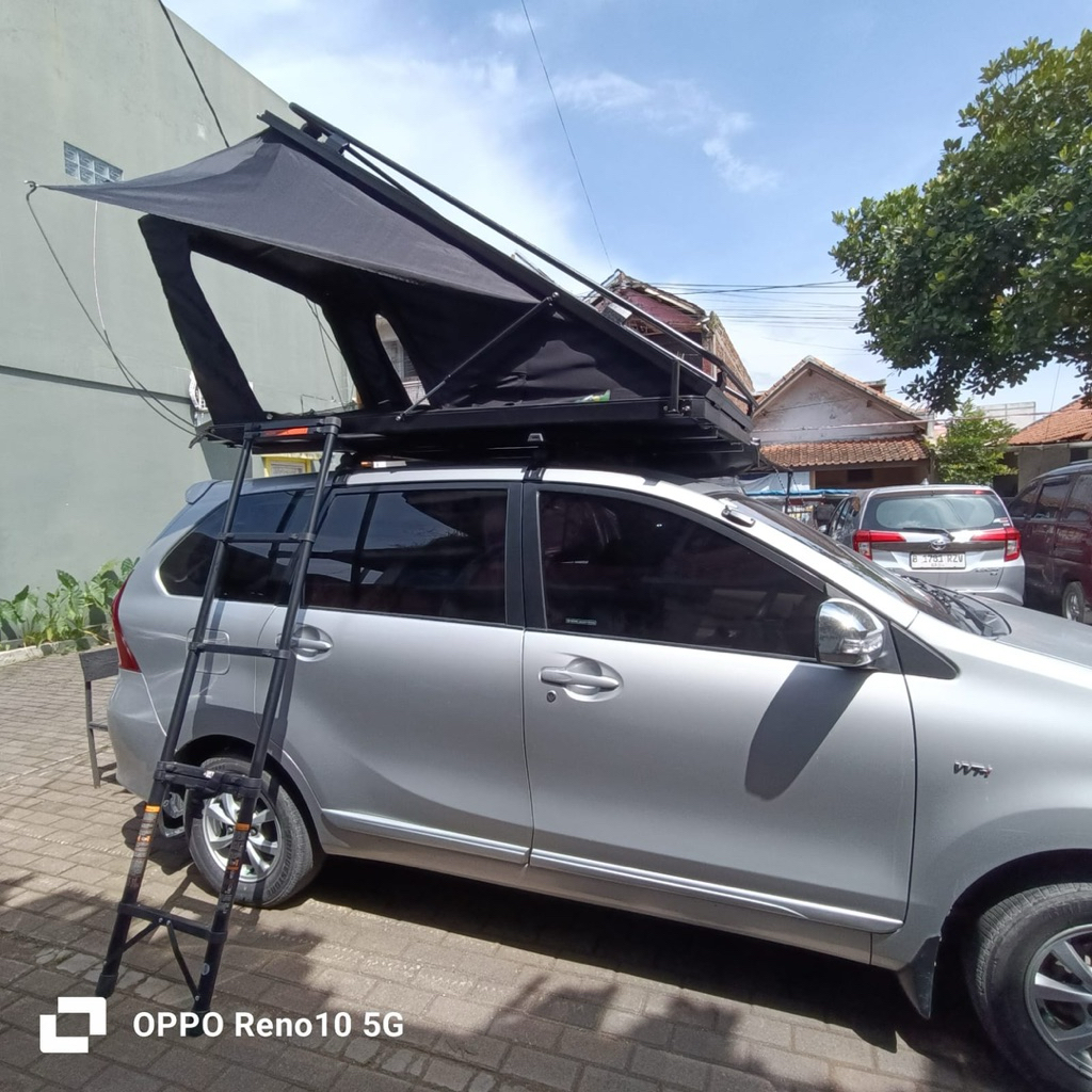 Rooftent hadcase type Roofrack /tenda atap mobil / Rooftop tent universal bisa untuk semua type mobi