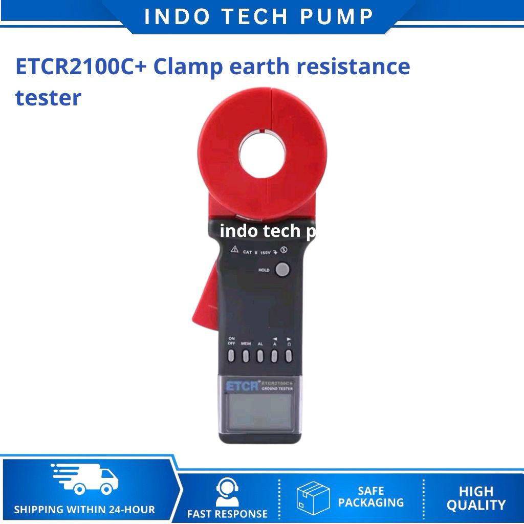 ETCR2100C+ Clamp earth resistance tester Digital Clamp Grounding tester meter ETCR 2100C+ Original