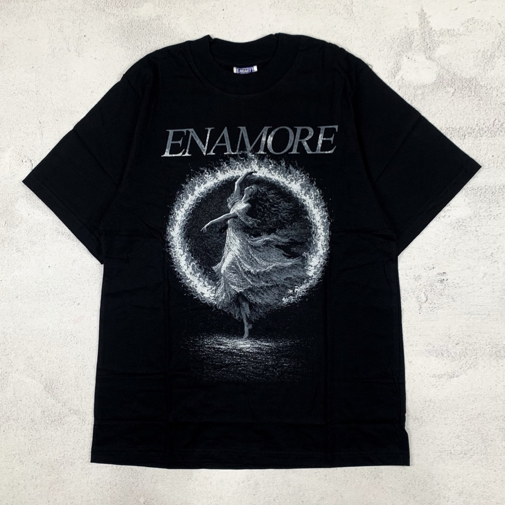 ENAMORE - HEART AND SOUL WHITEART | Tshirt Kaos Band Original Official Merchandise