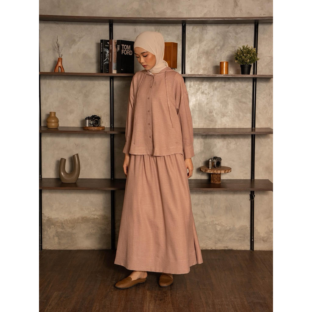 Aline Set Rose Brown