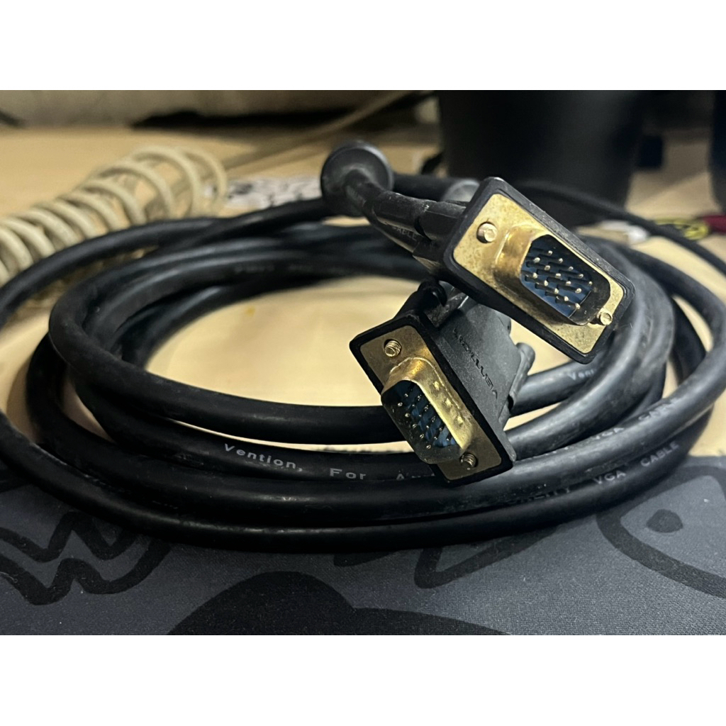 Kabel | Cable VGA Vention (VGA To VGA) Original 3 Meter | Bekas Normal