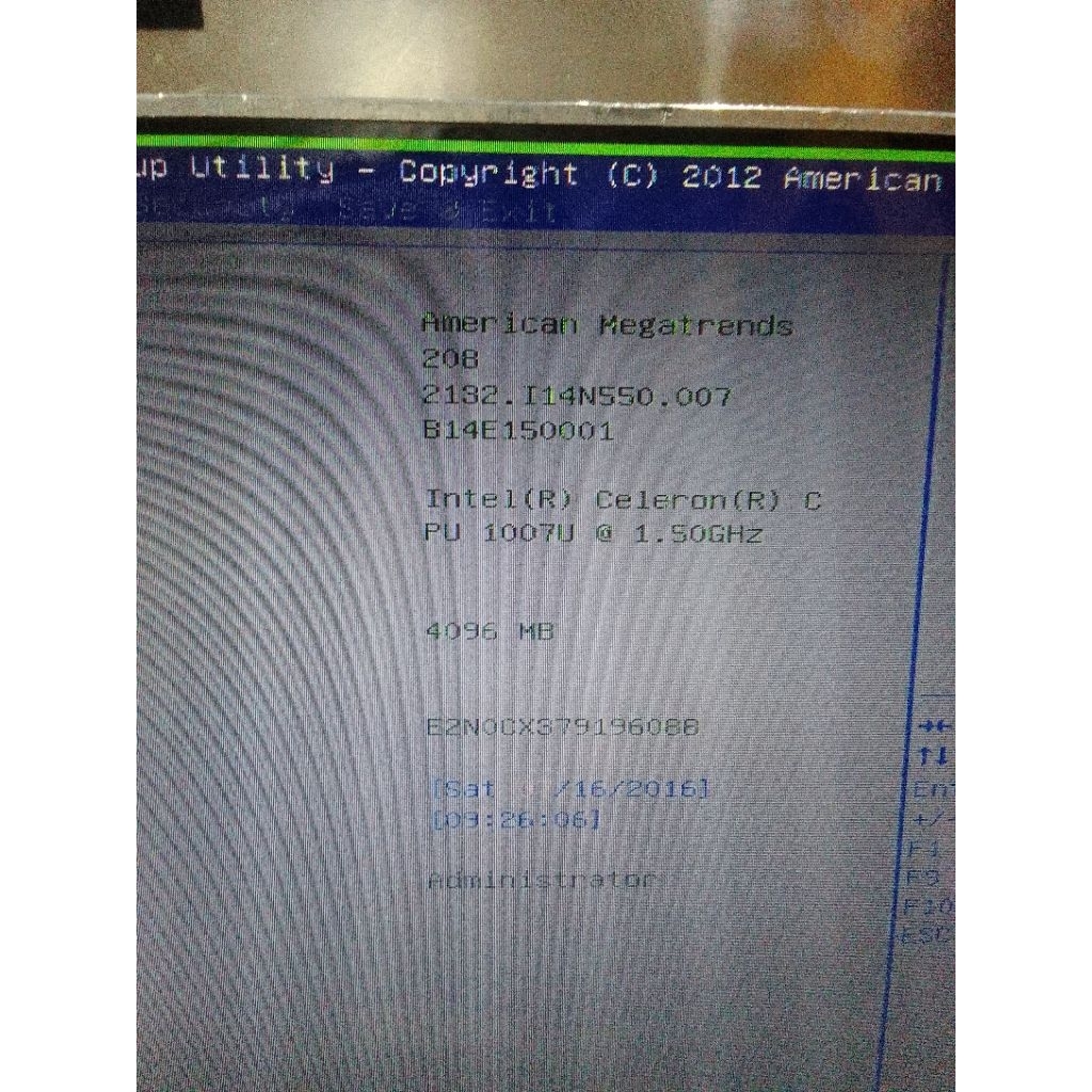 Motherboard Asus X200CA  Intel Celeron 4GB bs utk X200MA X200M