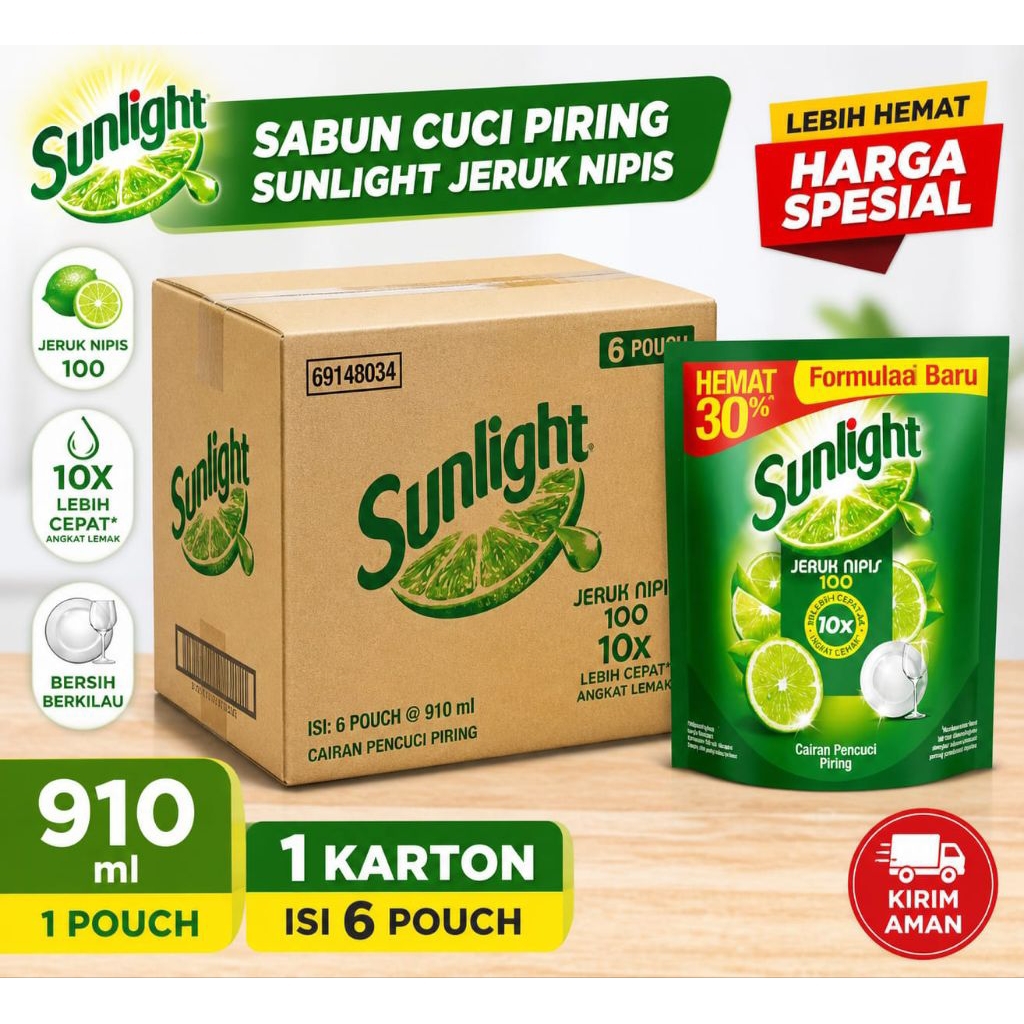 Sunlight 910ML 1karton/dus