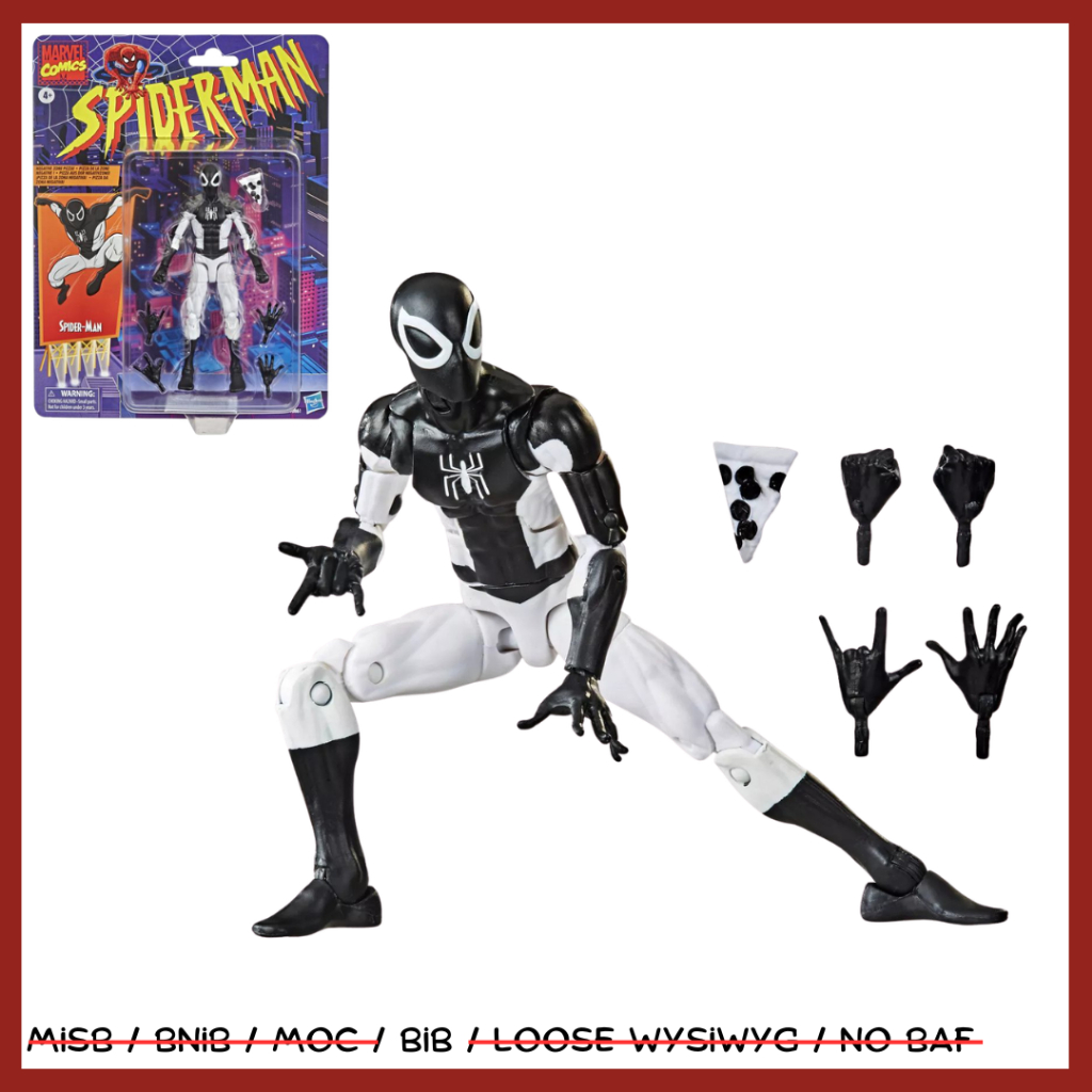 Negative Zone Spiderman Hasbro Marvel Legend 6 inci 15 cm 1:12 toys action figure BIB Spider Man bla