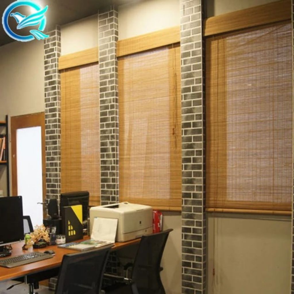 tiray bambu ukuran 50 x 100 warna natural