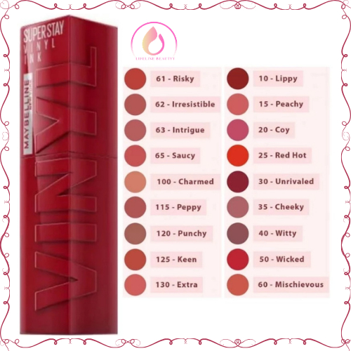 FLASH SALE Maybelline Superstay Vinyl Ink Lip Tint Liquid Lipstik Lipcream Lipstik Stay Liptint [ LI