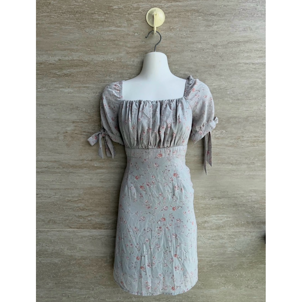 korean floral dress
