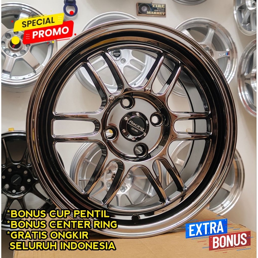 (Spesial promo) Velg mobil Enkei Rpf1 R15 (baru)