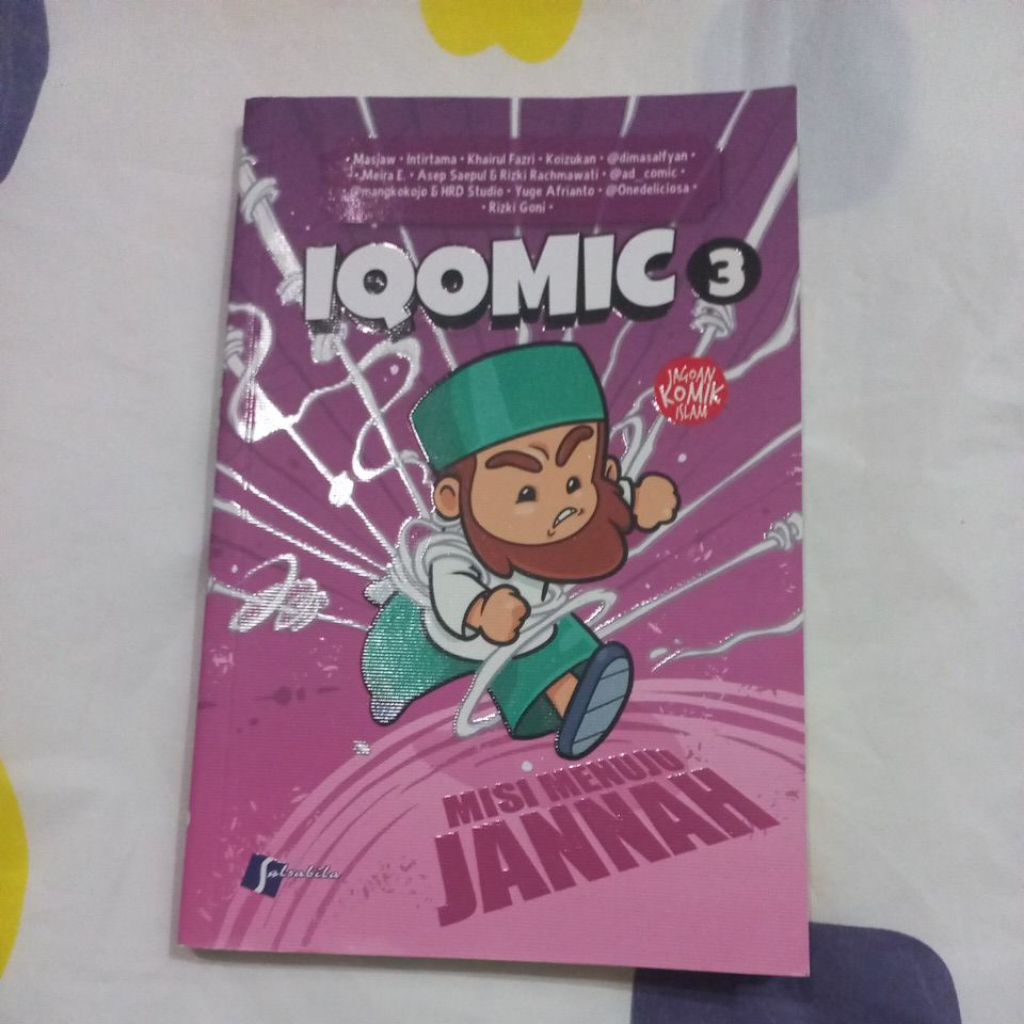 iqomic 3 jagoan komik islam misi menuju jannah komik original preloved komik remaja