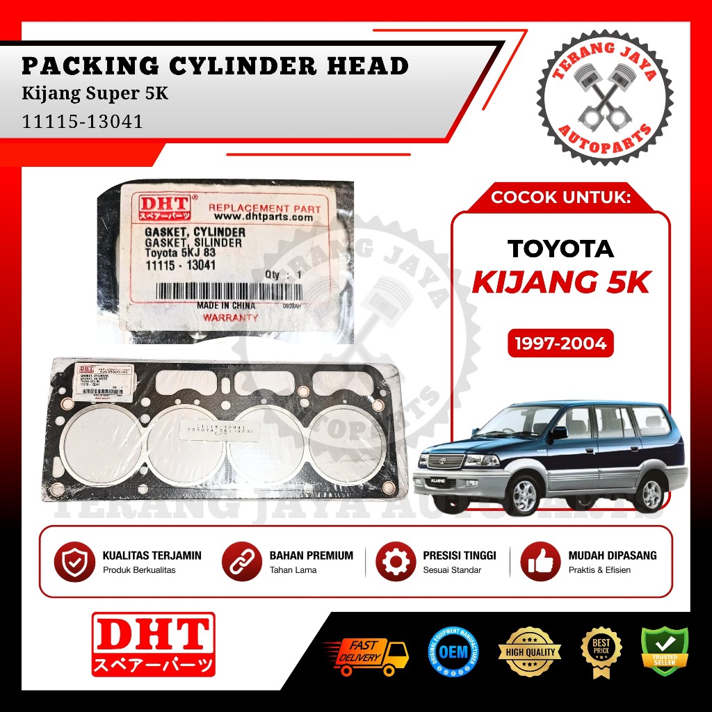 Packing Cylinder Head Kijang Super 5K 11115-13041 DHT
