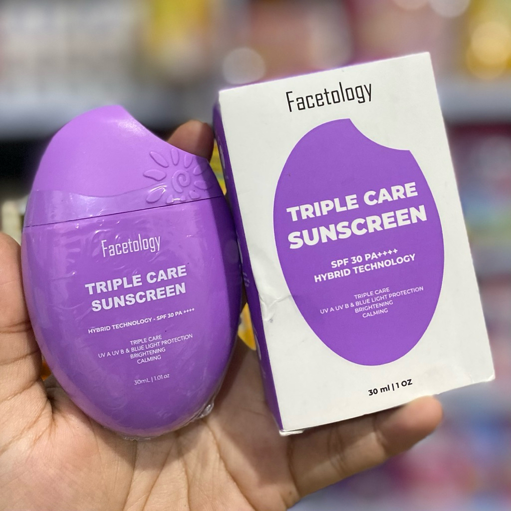 FACETOLOGY SUNSCREEN SPF 30 PA++ 30GRAM SUNSCREEN FACETOLOGY SS FACETOLOGY