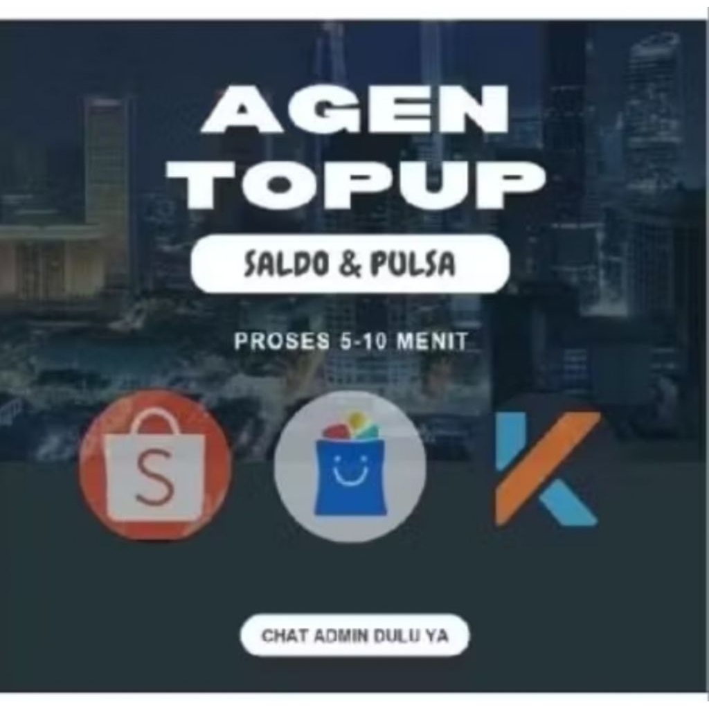 TERPERCAYA TOP SALDO UP KREDIVO DLL SALDO/ PULSA TRANSFER 500K-30JT KE SEMUA TERMURAH A11