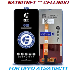 LF> LCD TS OPPO  A15/A15S/A16E/A16K/NRZ 20 / 30A / C11 / C12 / C15 BLACK