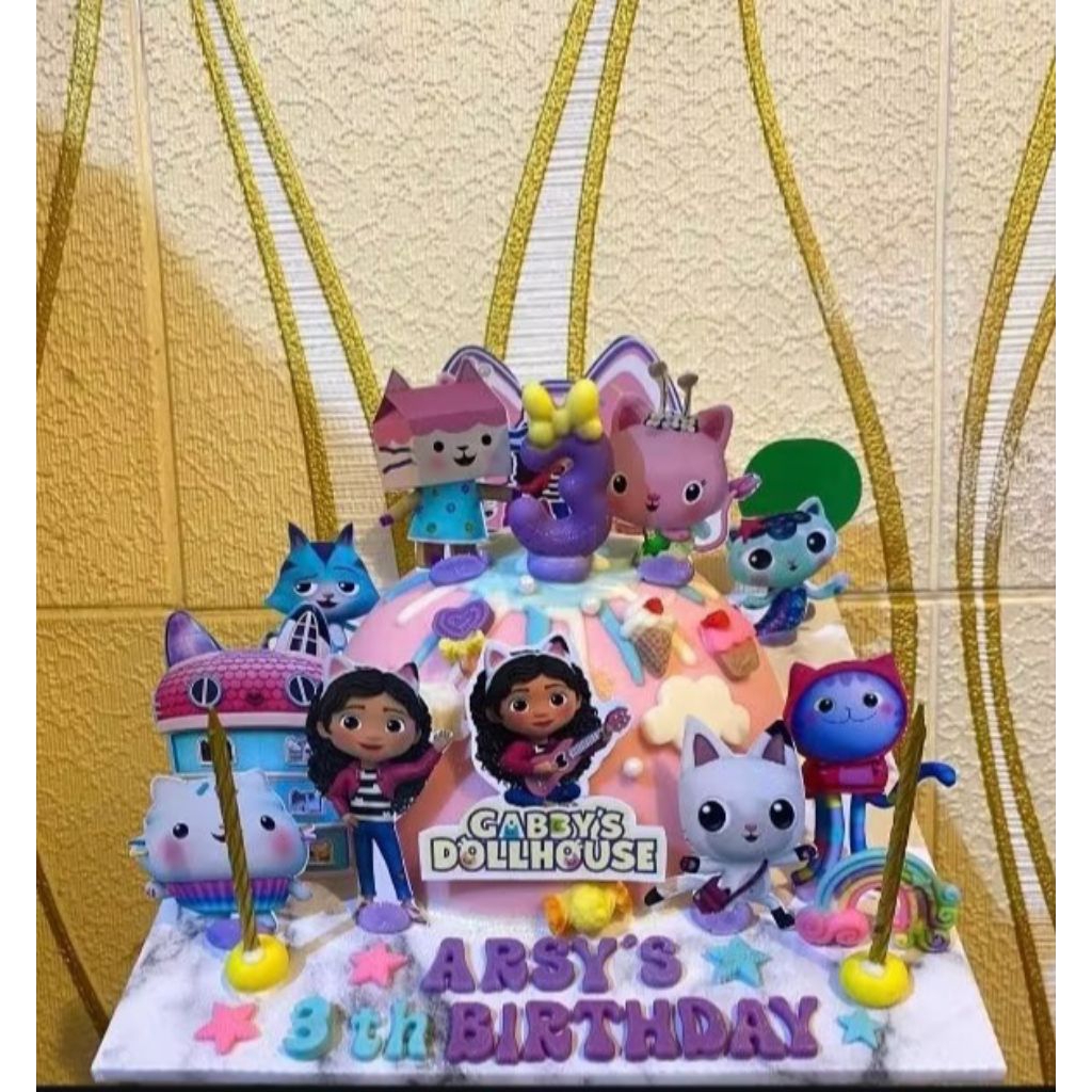 PINATA CAKE GABBY DOLL HOUSE