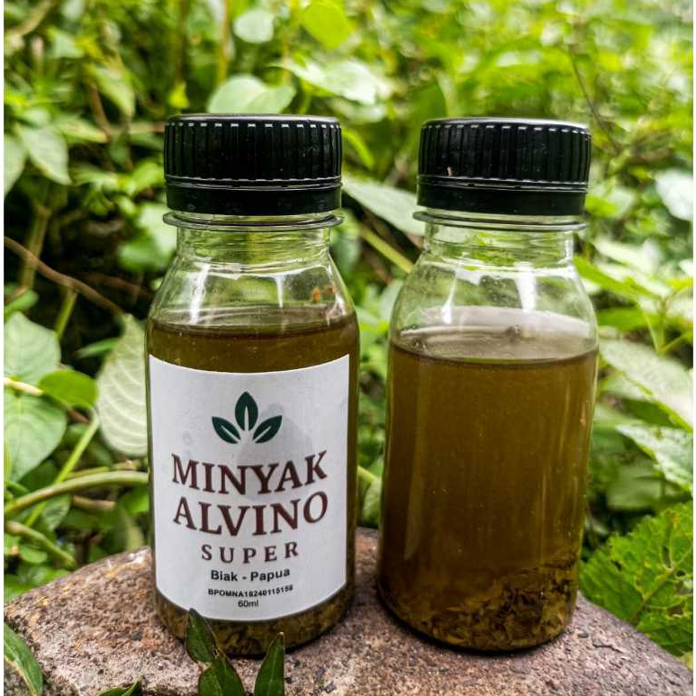 Alvino Minyak dabun Alvino 100% Organik tradisional papua