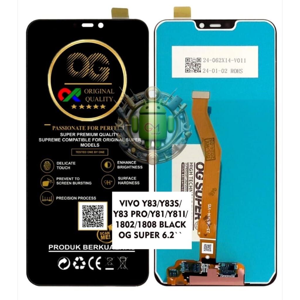 LCD VIVO Y83/LCD TOUCHSCREEN VIVO Y81/Y83/Y83S/Y83 PRO FULLSET ORIGINAL
