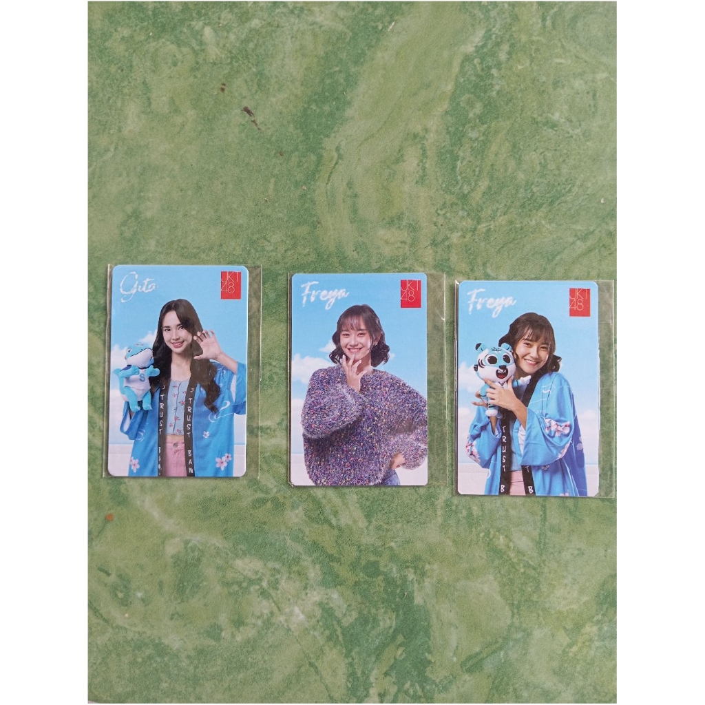 Photocard PC JKT48 official jtrust bank