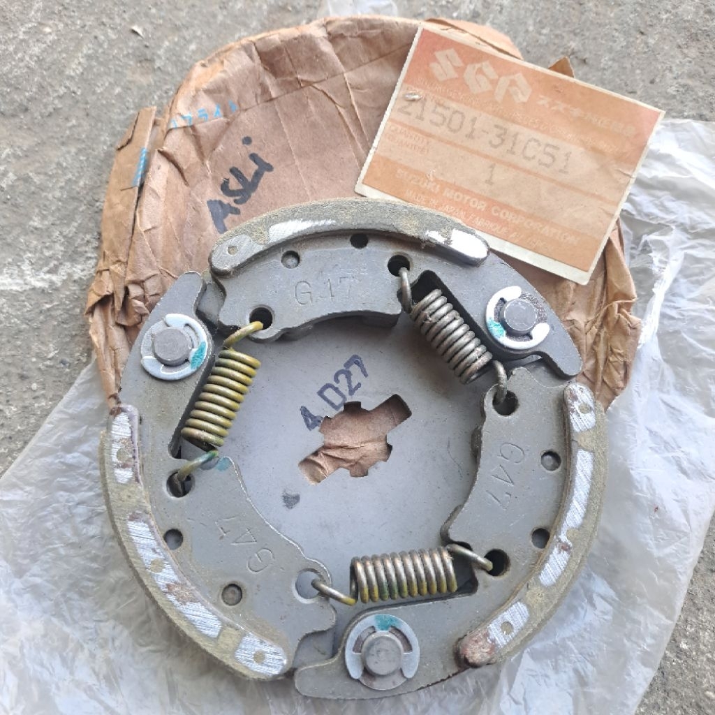 KAMPAS GANDA OTOMATIS KOPLING SUZUKI RC RC80 RC100 BRAVO RC110 CRYSTAL ORI ORIGINAL NOS SGP