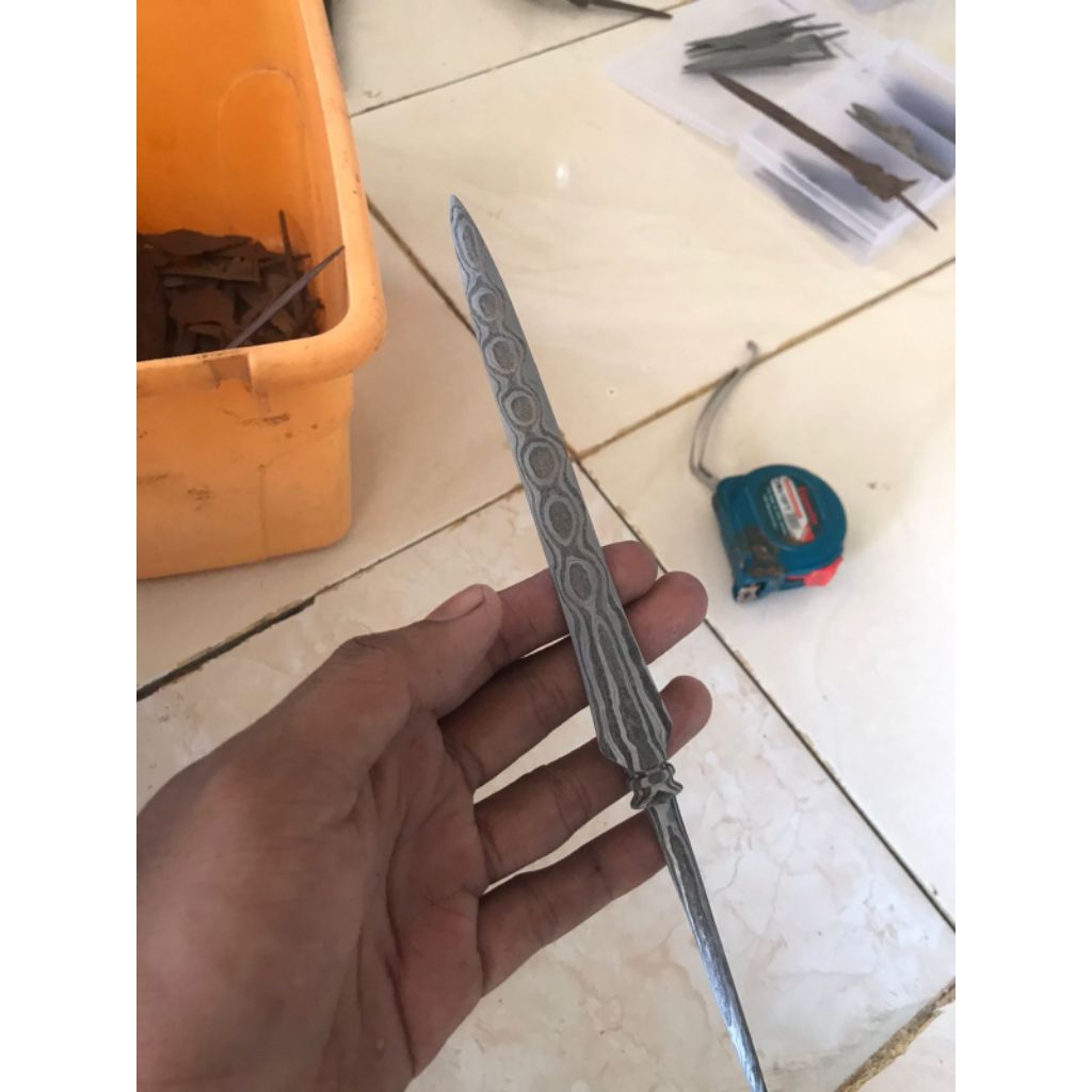 Ageman keris asli madura pamor tembus