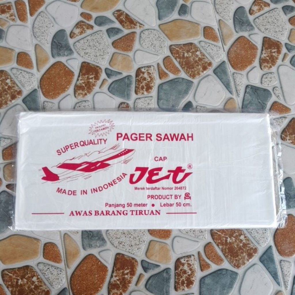 Plastik Pager Sawah Cap JET 50 M x 50 cm