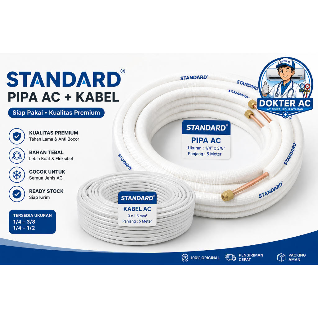 PIPA AC PER METER + KABEL