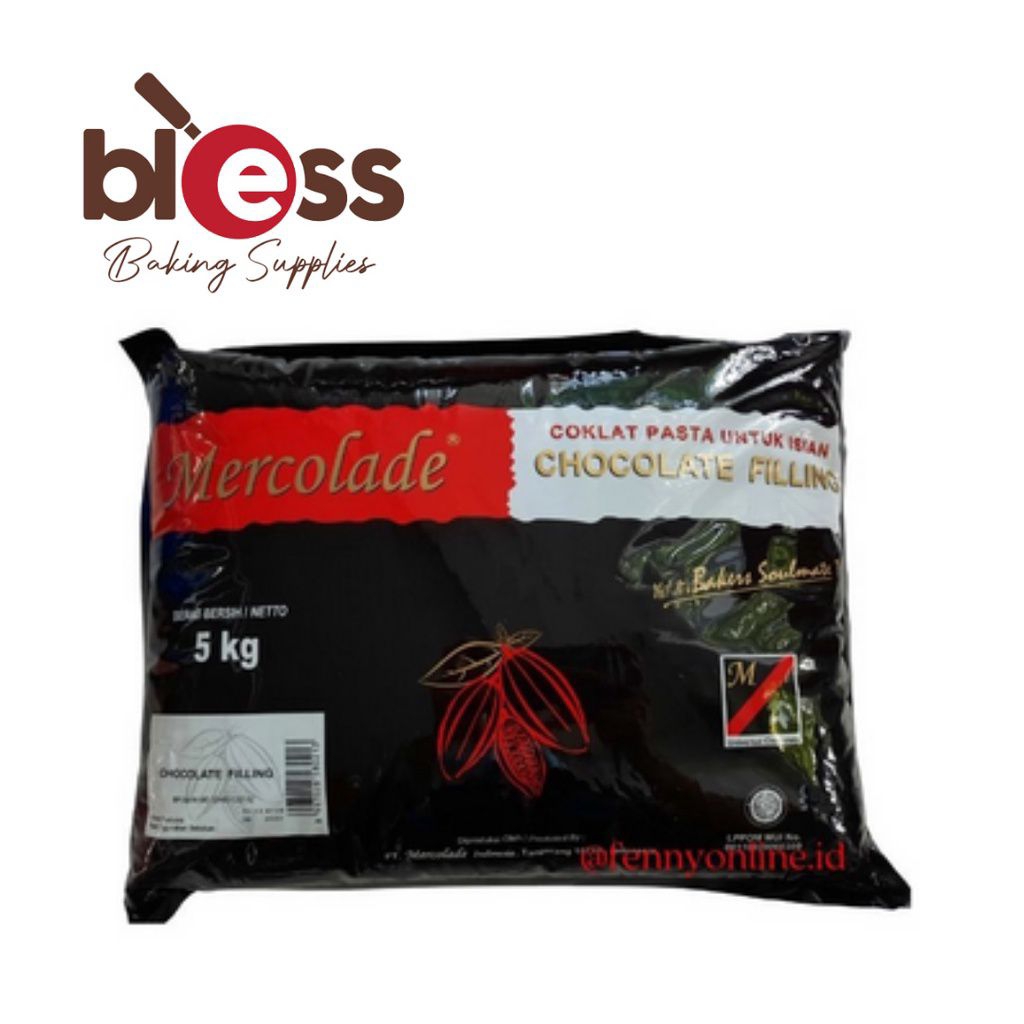 MERCOLADE DARK CHOCOLATE FILLING 5KG