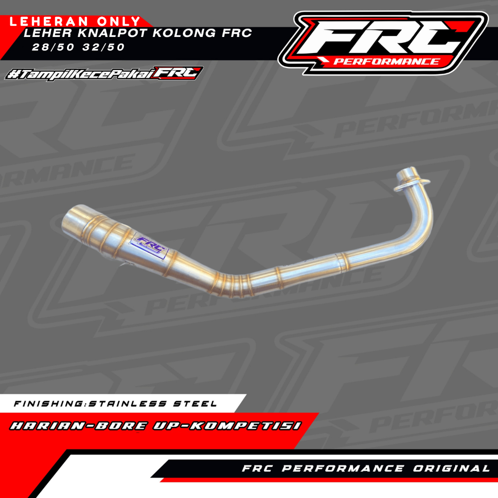 Leheran Knalpot Kolong FRC - Pipa Knalpot Kolong PNP ALL MOTOR BEBEK - by FRC PERFORMANCE