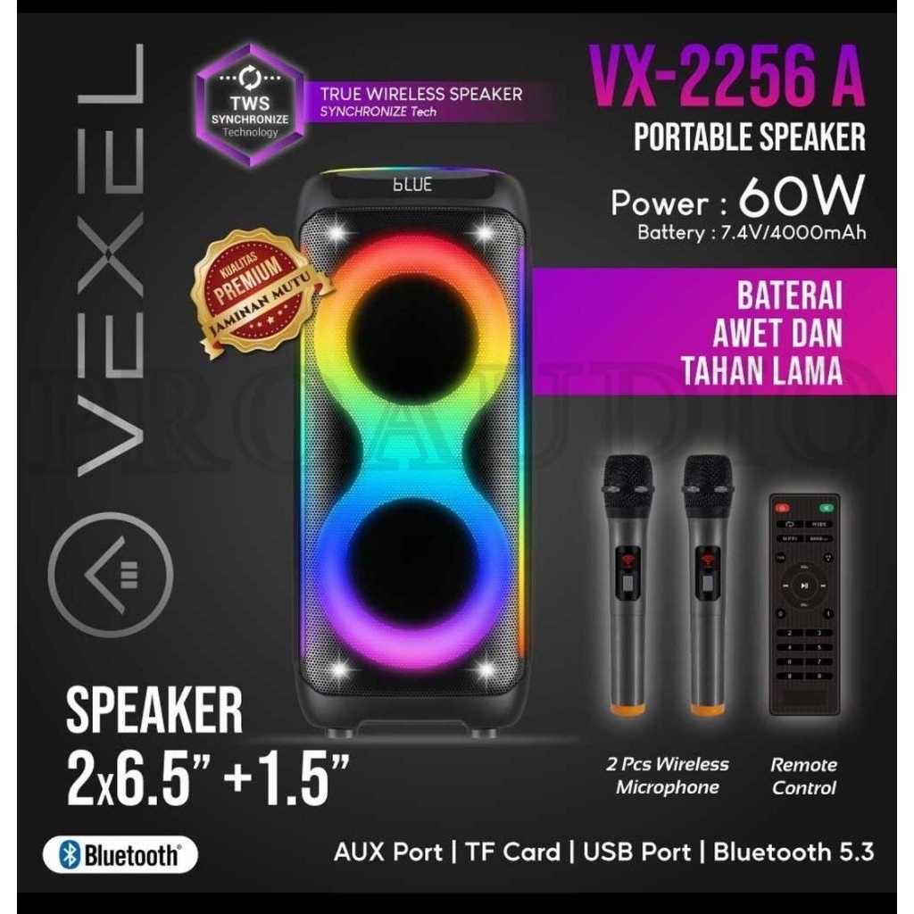 speaker portabel Vexel VX-2256A