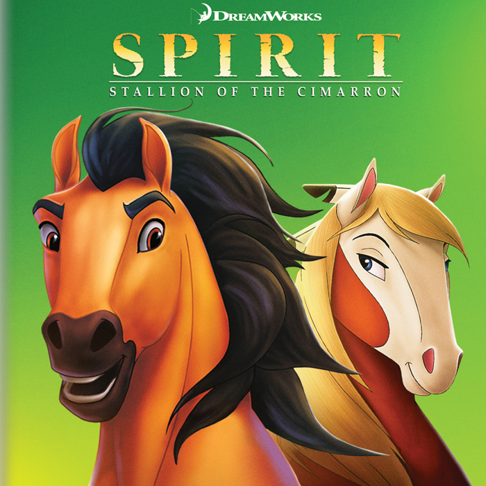 kaset DVD film anak animasi barat Spirit: Stallion Of The Cimarron (2002)