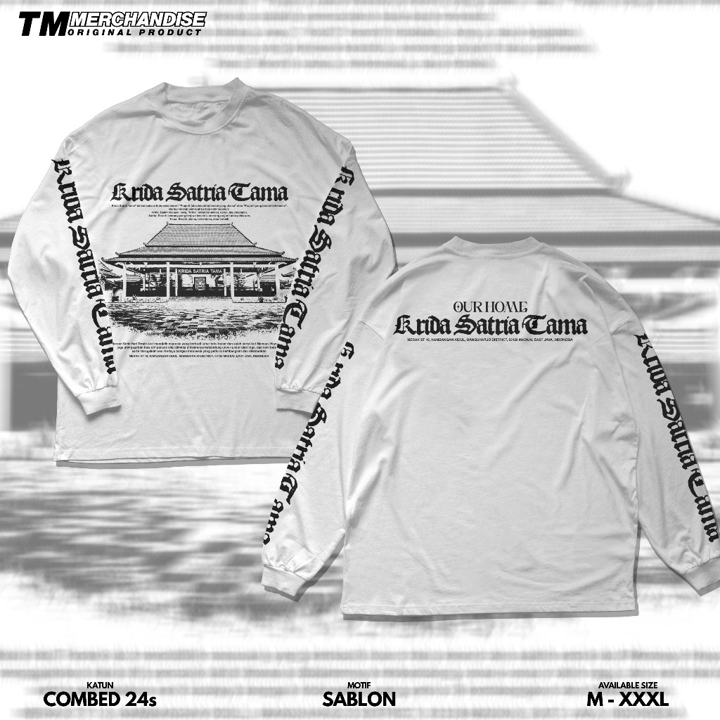 Kaos PSHT Krida Satria Tama Kaos Padepokan PSHT
