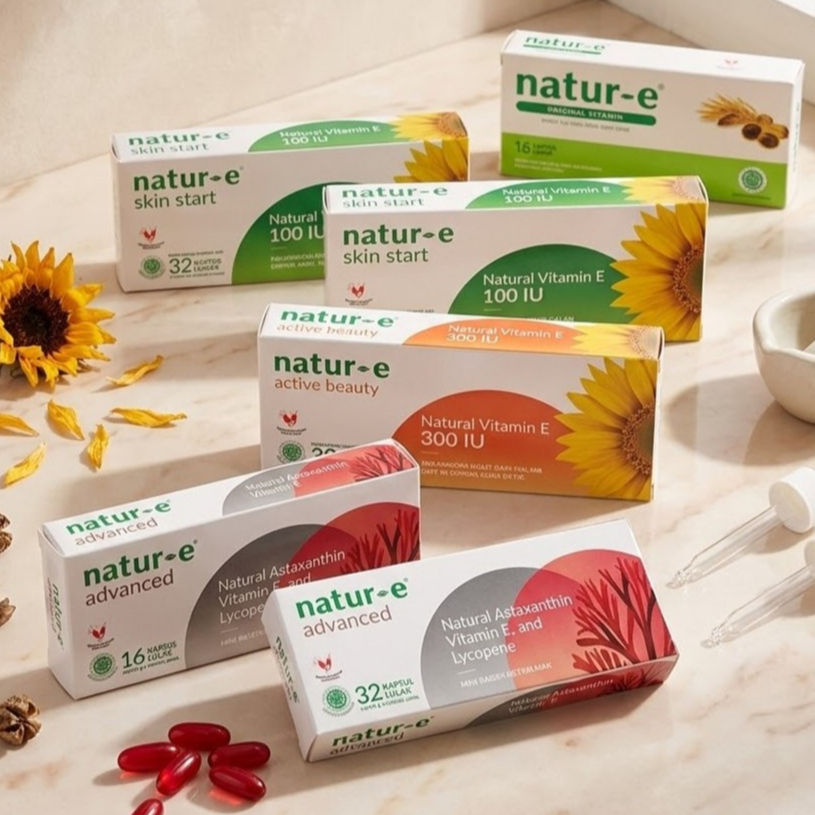 NATUR-E / VITAMIN NATUR-E / VITAMIN E UNTUK PERAWATAN KULIT