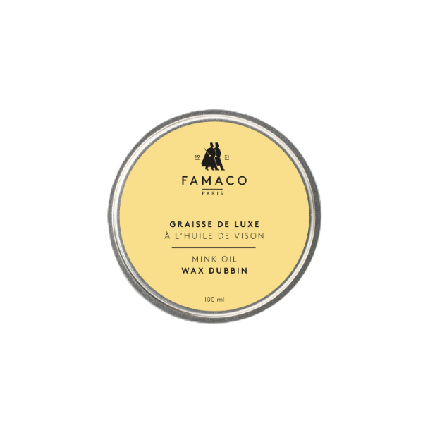 Famaco De graisse Mink oil wax dubbin Made in Paris