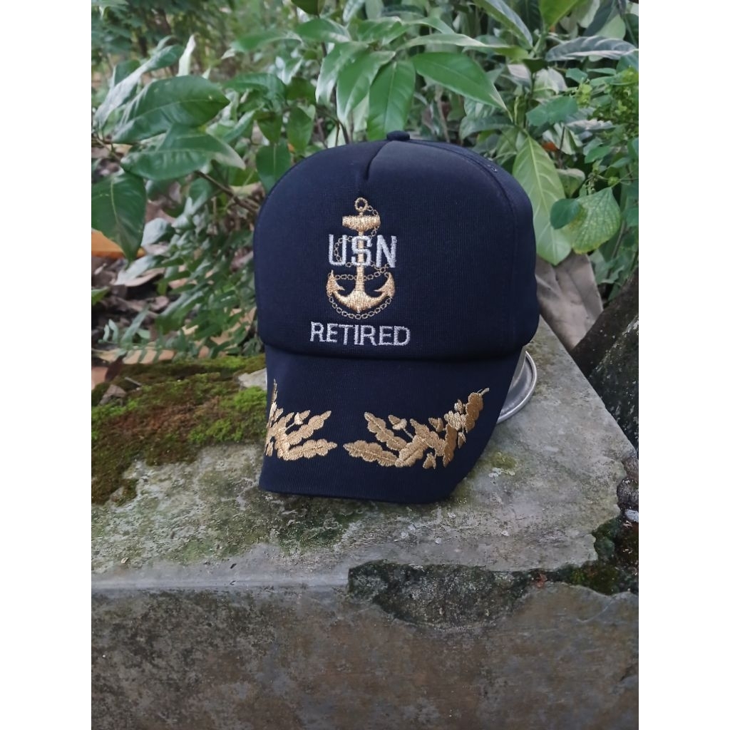 US Navy Retired Vintage snapback Hat