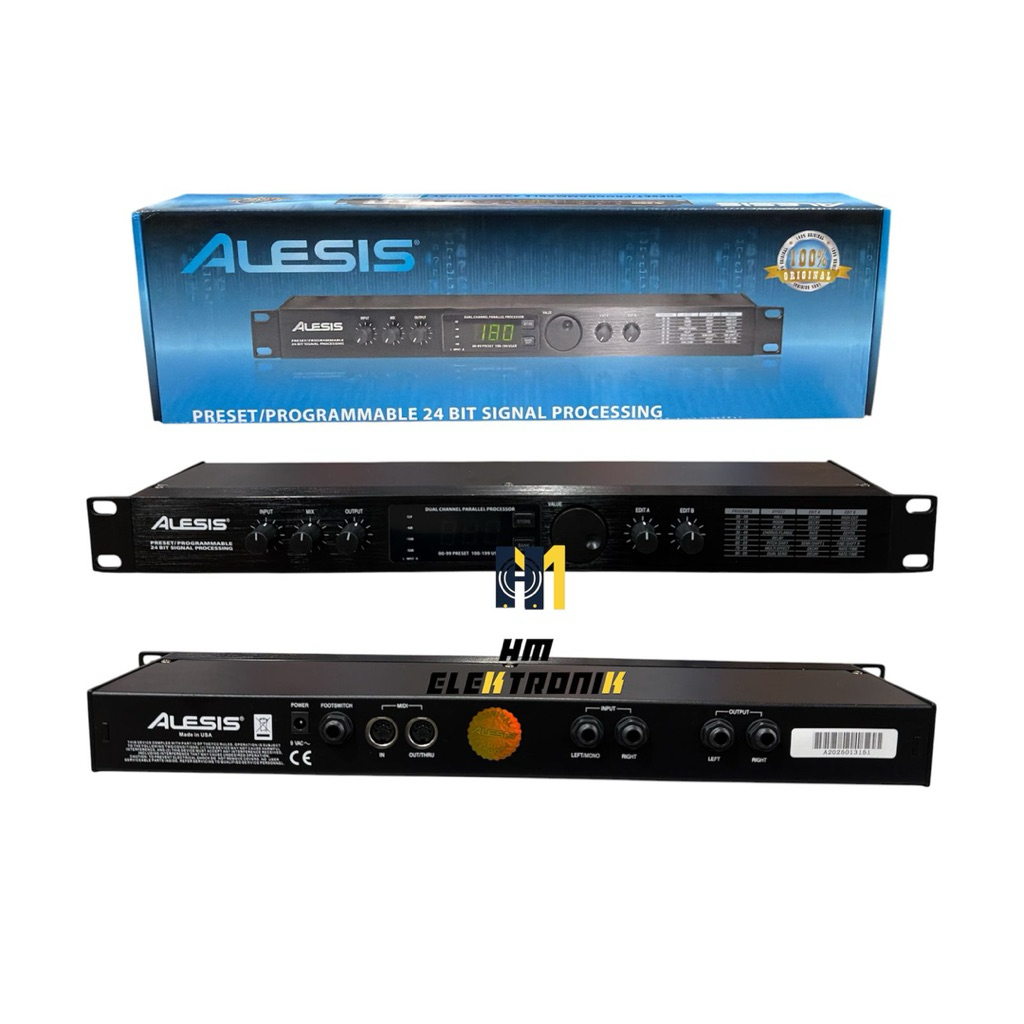 Alesis effect vokal Original USA Alesis Efek vokal