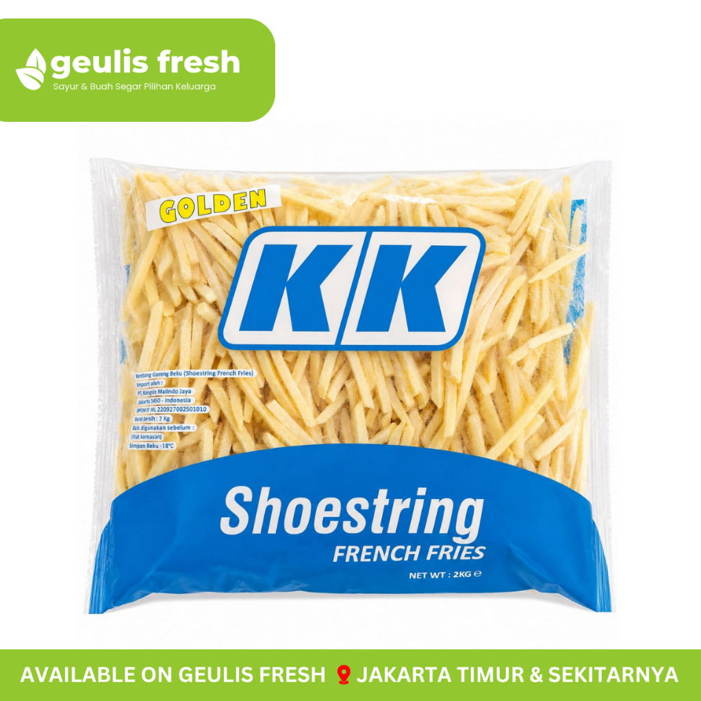 KK Kentang French Fries Shoestring | Frozen Food Jakarta Timur Geulis Fresh