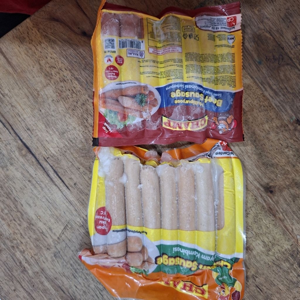 SOSIS CHAMP / CHAMP SOSIS AYAM 375 GR /CHAMP SOSIS SAPI 375 GR