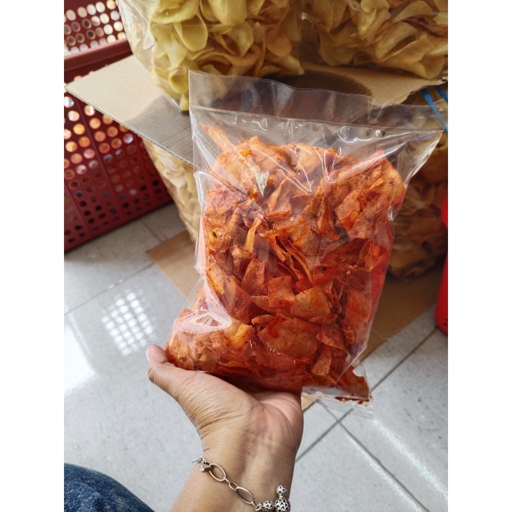 KERIPIK KRIWIL || KRIWIL PEDAS HOT
