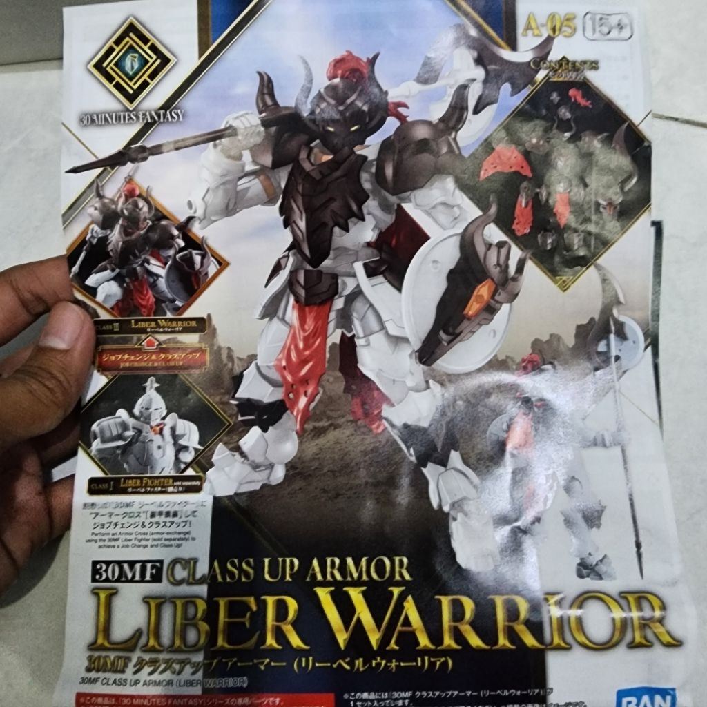 Model Kit 30MF Liber Fighter + Add on Liber Warrior