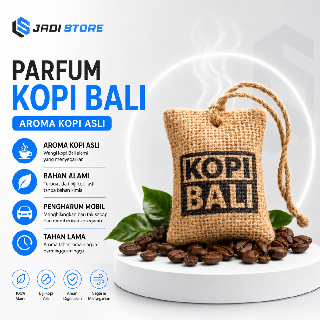 Parfum KOPI BALI Parfum Pengharum Mobil Biji KOPI ASLI Pewangi Aroma Kopi Bali Kopi Bali Parfum Mobi