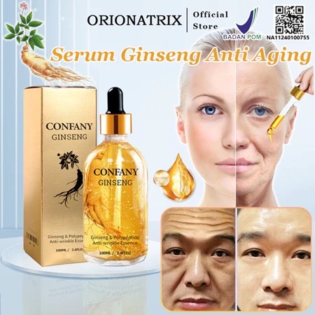 Serum Ginseng Anti Kerut Ginseng Serum Anti Aging Dan Mencerahkan Kulit Esensi Serum Ginseng Glowing