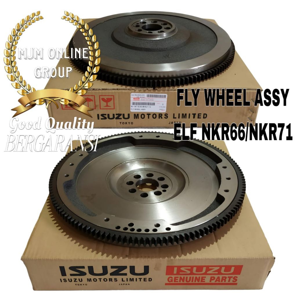 Fly Wheel Assy Roda Gila Elf Nkr71 Nkr 71 Baru Berkualitas