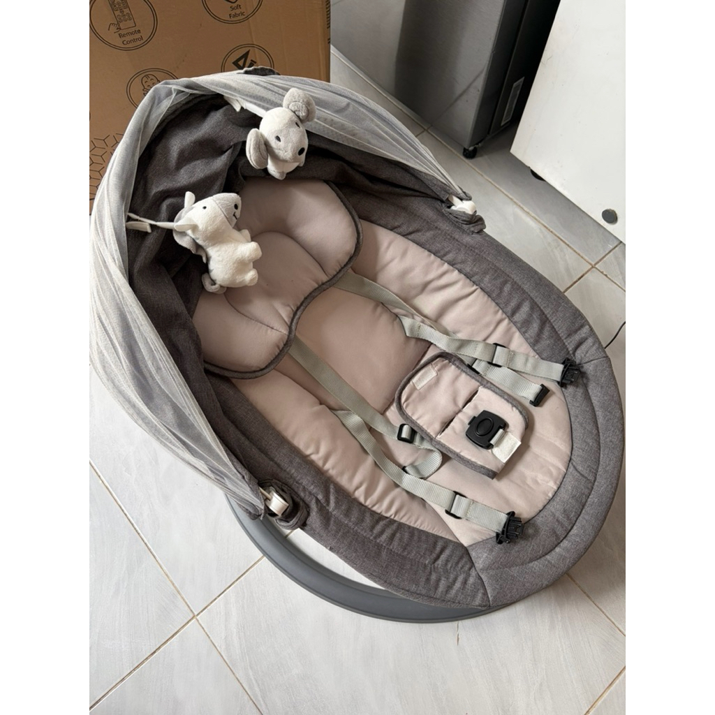 PRELOVED - Violi Breeze Auto Swing Bouncer