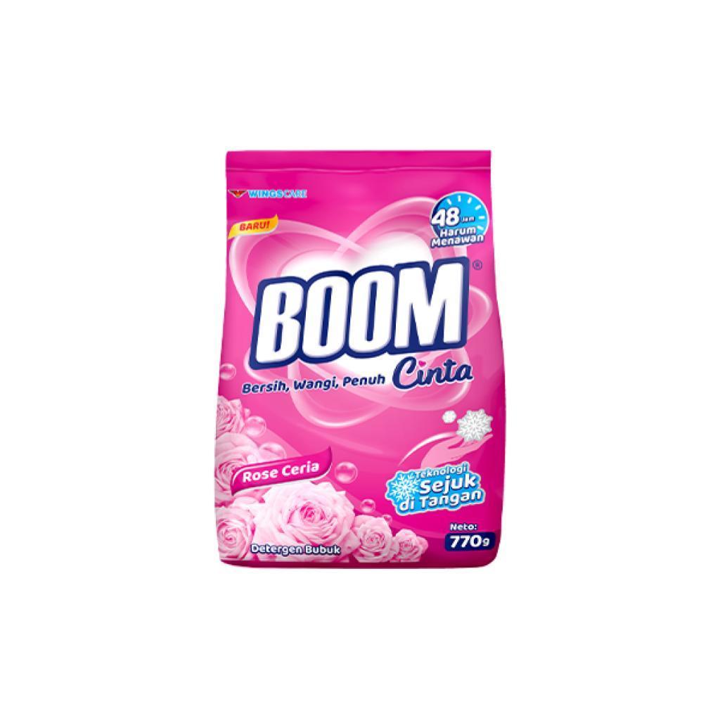 ETKOMART Deterjen Boom Cinta 260gram / Deterjen Boom 1pcs / Deterjen Bubuk Boom / Deterjen Cuci Baju